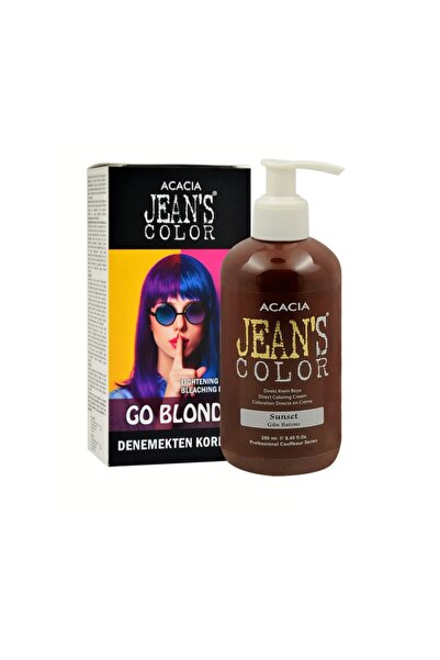 Acacia Jean's Color Gün Batımı 250ml. Sun Set Jean's Color Saç Açıcı Seti