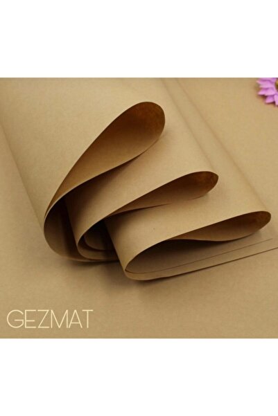 GEZMAT Kraft Ambalaj Paketleme Kağıdı - 10 Adet - 100x140 - 90gr