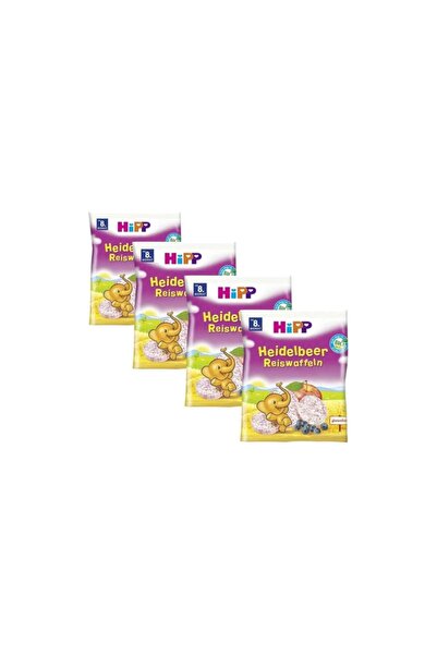 Hipp Organik Bebek Gofreti Yaban Mersinli 30 gr 8+ Ay X 4 Adet