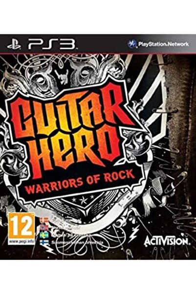 Sony Ps3 Guitar Hero Warriors Of Rock
