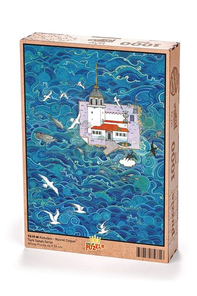 King Of Puzzle Maiden Tower - Nusret Çolpan Wooden Puzzle 1000 Pieces