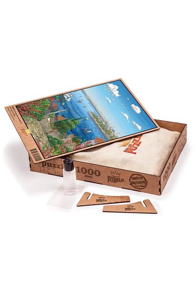 King Of Puzzle Palacewood from Cihangir - Nasuhi Hasan Çolpan Wooden Puzzle 1000 Pieces
