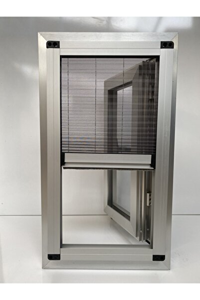 Deniz Cam Sineklik Plise Dikey Sineklik NATUREL Pileli / Akordiyon / Sürme / ...