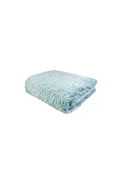Karaca Home Morocco Blue Double Spanish Blanket
