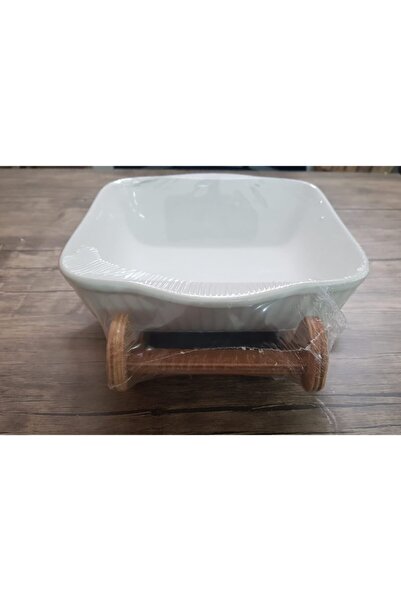 Ecr Collection وعاء خبز مربع من الخشب Ecr