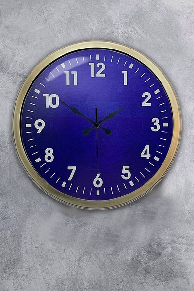 Kasva Concept 40 cm Antique Metal Decorative Wall Clock