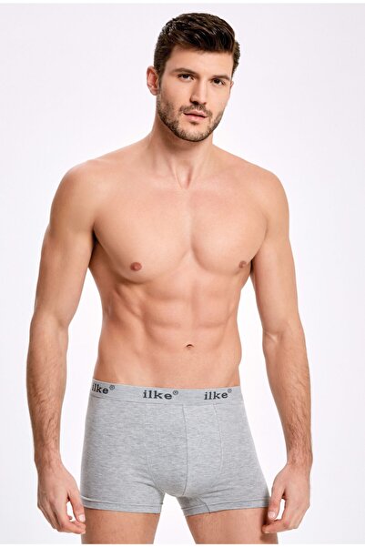 İlke 3’lü Erkek Likralı Boxer