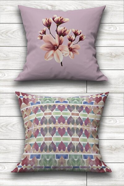 Ardizayn Somot Dekorativna tkanina Navlaka za jastuk - Dvostrano Štampa 2-pak