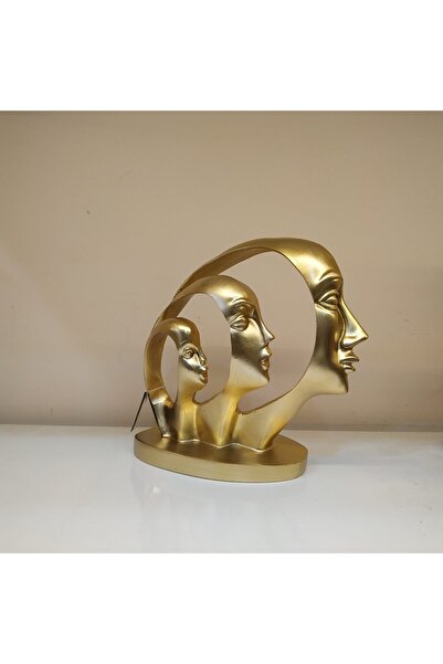 Gold home design Üç Yüzlü Mask Biblo Gold