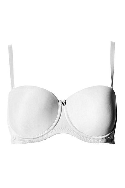 NBB Σουτιέν 3510 Model White Strapless χωρίς στήριγμα