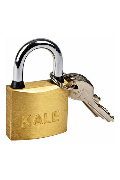 Kale Kilit Kale Brass Yellow Padlock 50 Mm