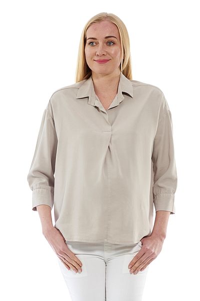Motherway Beige Maternity Shirt Bm393