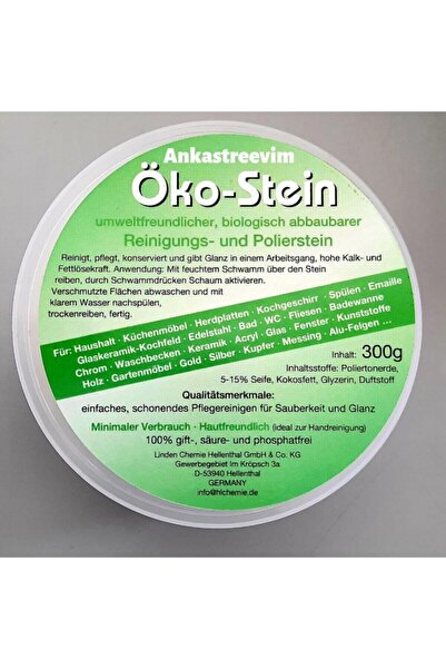 Vestel Ökö-stein Paslanmaz Çelik Tencere Çaydanlık Temizleme Ve Parlatma Pastası