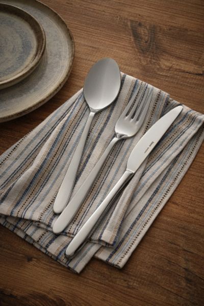 Hisar Side 18 Piece Fork Spoon Knife Dinner Set