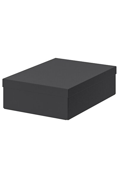 CHANZA HOME Büyük Boy Siyah Sert Hediye Kutusu 44.5x32x16cm