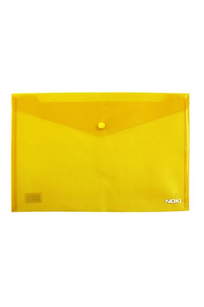 Noki Yellow File Snap Envelope - 3101-080