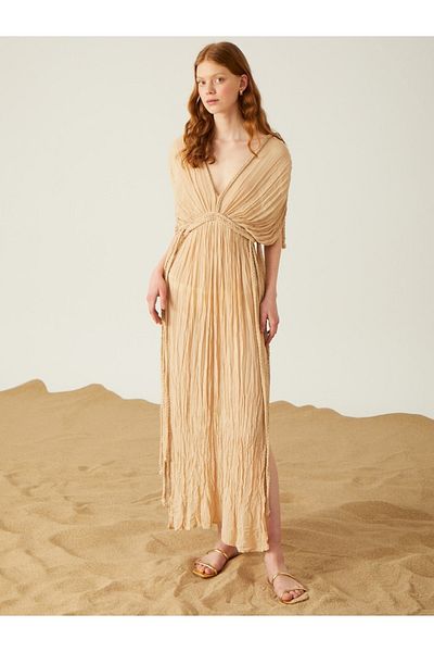 Towdoo Hypatia Beach Dress - Cream