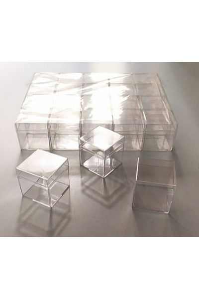 YENİ HEDİYELİK DÜNYAM Plexiglass Transparent Box 34 Pieces