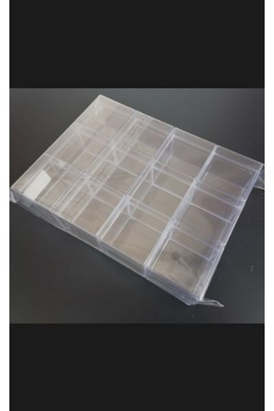 YENİ HEDİYELİK DÜNYAM Hollow Transparent Mica Box 80 Pieces