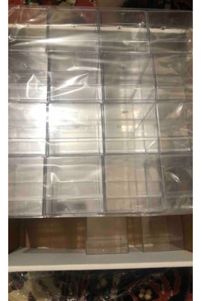 YENİ HEDİYELİK DÜNYAM 90 Pieces Transparent Party Supplies Box