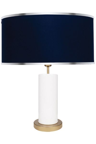MINIMAL ETICARET VE BILGI TEKNOLOJILERI Maxi White - Gold Lampshade