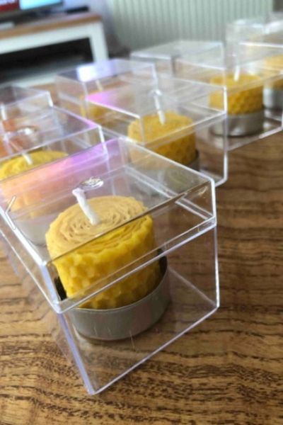 YENİ HEDİYELİK DÜNYAM Hollow Transparent Mica Box 9 Pieces