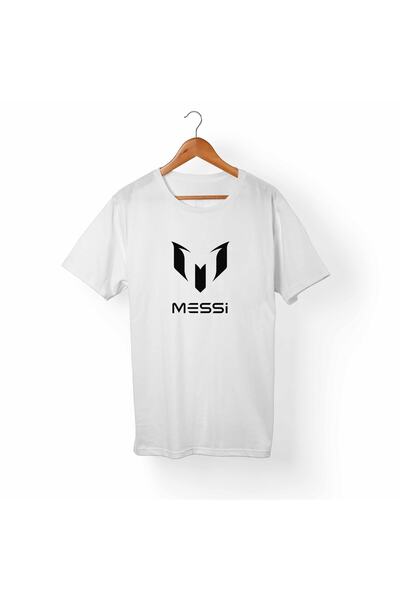 Alfa Tshirt تي شيرت ميسي أبيض للجنسين