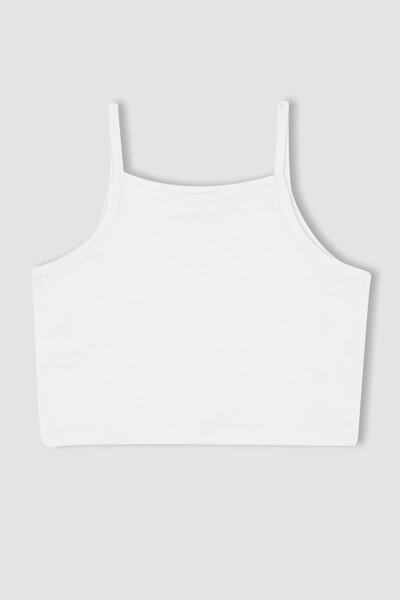 DeFacto Dziewczęcy podkoszulek z paskiem