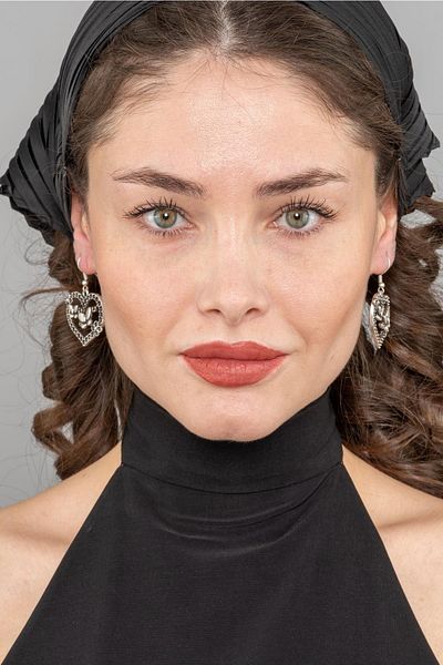 ZeyDor Accessories Zeydor Butterfly Heart Earrings