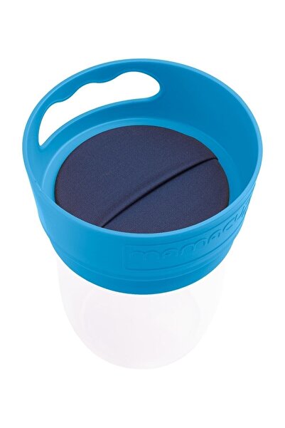 MamaCup Unisex Çocuk Mavi Dökülmeyi Önleyen Atıştırmalık Kap41