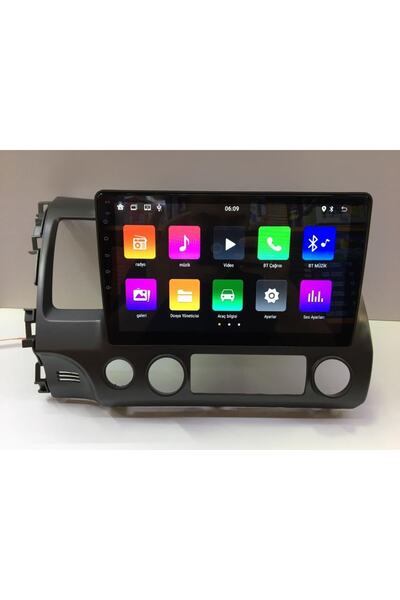 FTH SOUND Honda Civic Fd6 Multimedya Teyp 10" Android 15 2gb Ram 32 Gb Hafıza Kamera Hediye