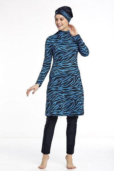 Adasea Maresiva Lycra Hijab Μαγιό Μαύρο