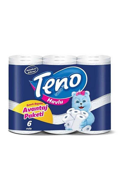 Teno Paper Towels 6 Pieces X 4 Pieces Advantage Pack