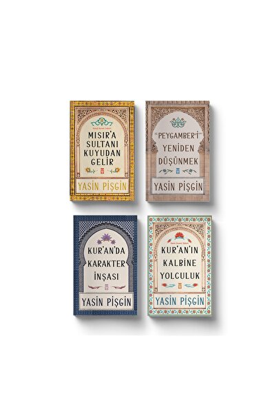 Timaş Yayınları Yasin Pişgin Seti (4 Kitap) - Mısıra Sultanı Kuyudan Gelir - ...
