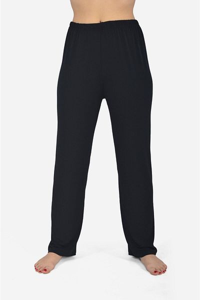 MAYSSTORE Pantaloni negri de pijama de damă