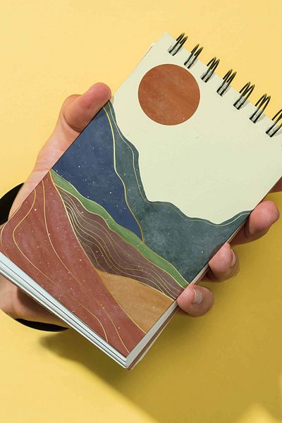 Apeirona | Limitless Art To Do Book | Bag Size | Steel Spiral | Hard Cardboard Cover | Special series