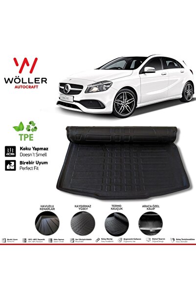 wöller Mercedes A Serisi Hb W176 Uyumlu Bagaj Havuzu 2012 2018 Arası 3d Ultra...