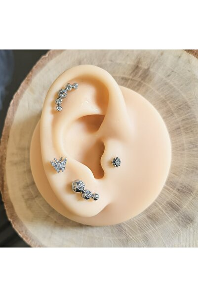 Bylin Cerrahi Çelik Kelebekli Set- 4 Adet - Bar Uzunluğu 6mm