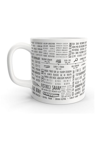 Rock'n Fox Literature Turkish Teacher Design Mug