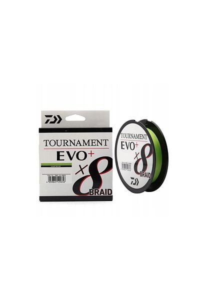 daiwa Turneu Evo+ 8b Chartreuse Fir de pescuit 135 Mt 0,18 Mm