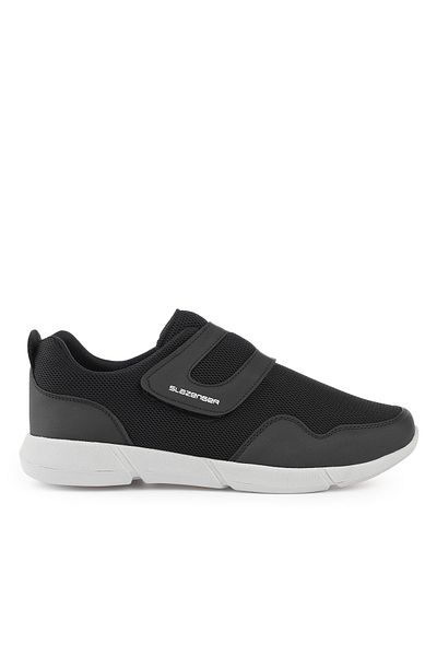 Slazenger Aca I Large Size Sneaker Men's Shoes Black / Gray