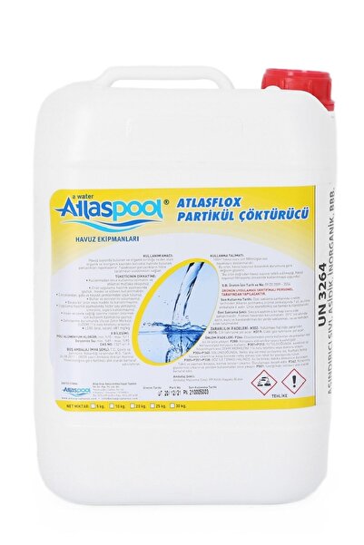 Atlaspool Sıvı Flokülant Çöktürücü 20 Kg - Liquit Flocculant