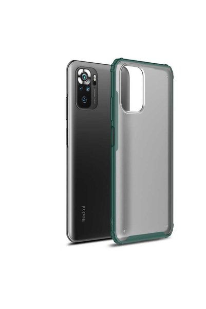 Musal Ceponya Redmi Note 10 Case Camera Protruding Airbag Design Hard Silicone