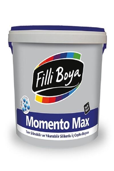 Filli Boya Momento Max Tam Yıkanabilir Silinebilir Silikonlu Soft Mat Boya 15lt