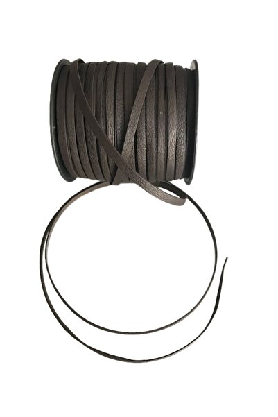 Lndr Deri Ip - Sırım - Deri Biye - 5 mm Deri Ip - 50 Metre