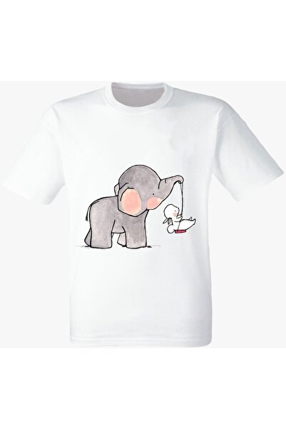 YAPO TİCARET Zec i slon bela majica