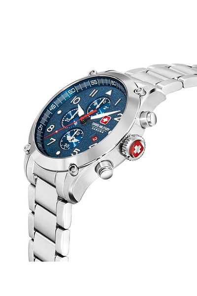 Swiss Military Smoge2101502 Men's Wristwatch, Swiss Made, Sapphire Glass