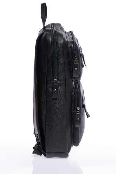 Fiyaka Ar-311 Unisex Laptop\ Briefcase Backpack Black