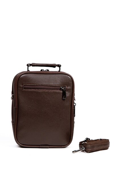 Fiyaka Nw-4120 Men's Hand and Shoulder Bag Brown