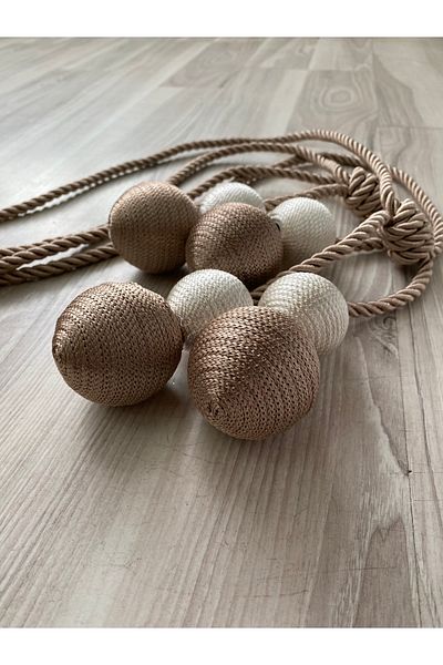 Fon Dünyası Modern Wrap 4 Balls 2 Pieces Braçol Binding Accessory